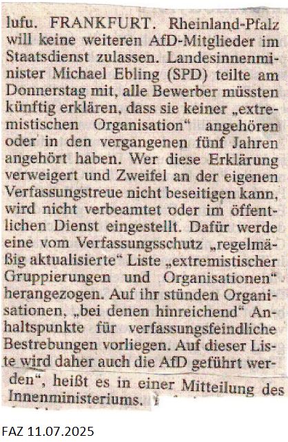 FAZ AfD 11.07.2025